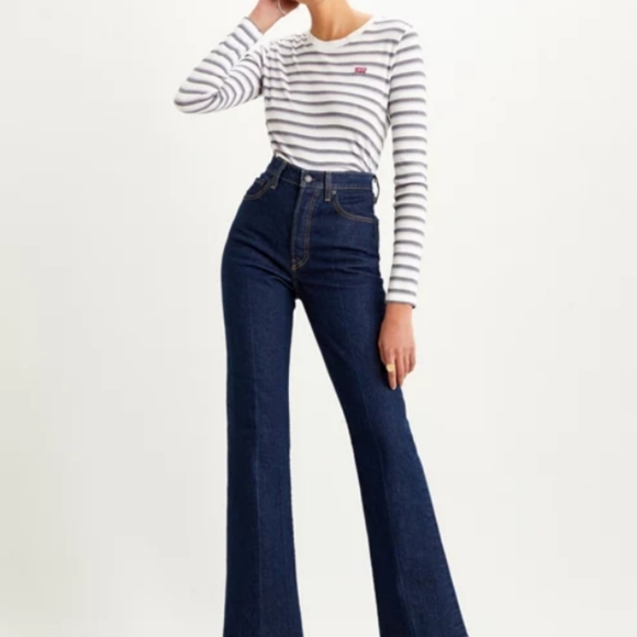 Levi's Premium Ribcage Boot Jean 32x29 - Picture 2 of 5